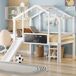 Cama alta para niños 204x159 Cama alta para niños 204x159 Blanco