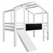 Cama alta para niños 204x159 Cama alta para niños 204x159 Blanco