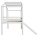 Cama alta para niños 204x159 Cama alta para niños 204x159 Blanco