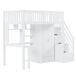 Cama alta para niños 251x96 Cama alta para niños 251x96 Blanco