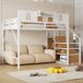 Cama alta para niños 255x145 Cama alta para niños 255x145 Blanco