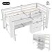 Cama alta para niños Cama alta para niños Blanco