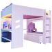Cama alta para niños 204x151 Cama alta para niños 204x151 Blanco