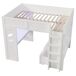 Cama alta para niños 204x151 Cama alta para niños 204x151 Blanco