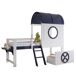 Cama alta para niños Cama alta para niños Blanco/ Azul