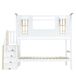 Cama litera Cama litera Natural/ Blanco