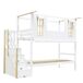 Cama litera Cama litera Natural/ Blanco