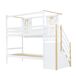Cama litera Cama litera Natural/ Blanco