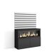 Aparador, Con almacenamiento, Chimenea eléctrica XXL 107 Aparador, Con almacenamiento, Chimenea eléctrica XXL 107 Blanco
