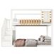 Cama litera Cama litera Natural/ Blanco