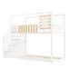 Cama litera Cama litera Natural/ Blanco