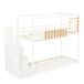 Cama litera Cama litera Natural/ Blanco