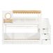 Cama litera Cama litera Natural/ Blanco
