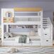 Cama litera Cama litera Natural/ Blanco