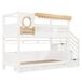 Cama litera Cama litera Natural/ Blanco