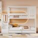 Cama litera 252x96 Cama litera 252x96 Blanco