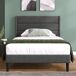 Camas individuales 96x210 Camas individuales 96x210 Gris