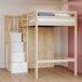 Cama alta para niños Cama alta para niños Natural