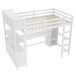 Cama alta para niños Cama alta para niños Blanco