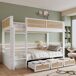 Cama litera Cama litera Natural/ Blanco