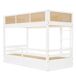 Cama litera Cama litera Natural/ Blanco
