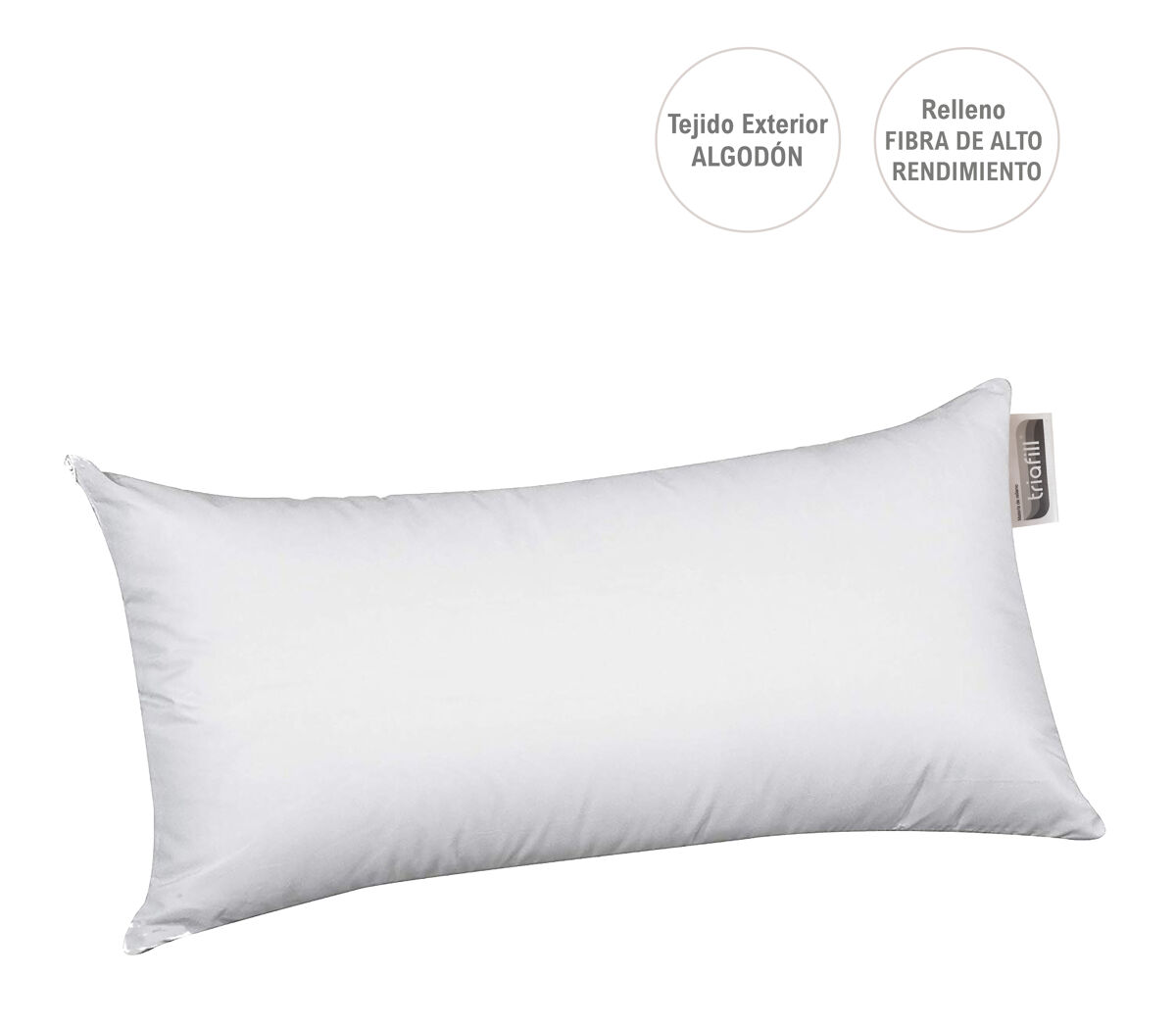 Almohada TRIAFILL 100% Algodón 40x135