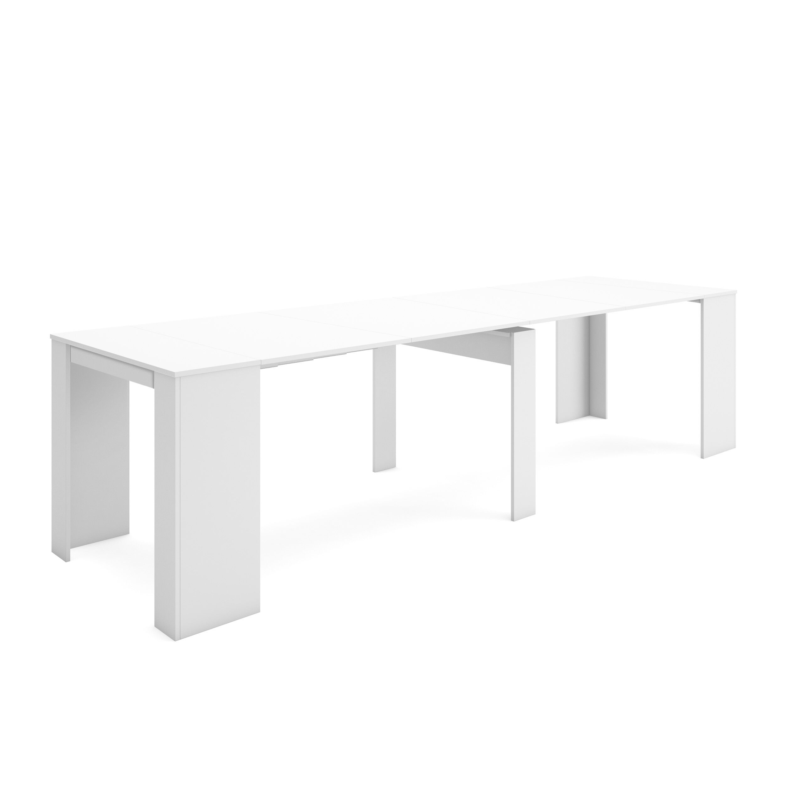 Mesa Consola extensible, Para 14 comensales 90x58