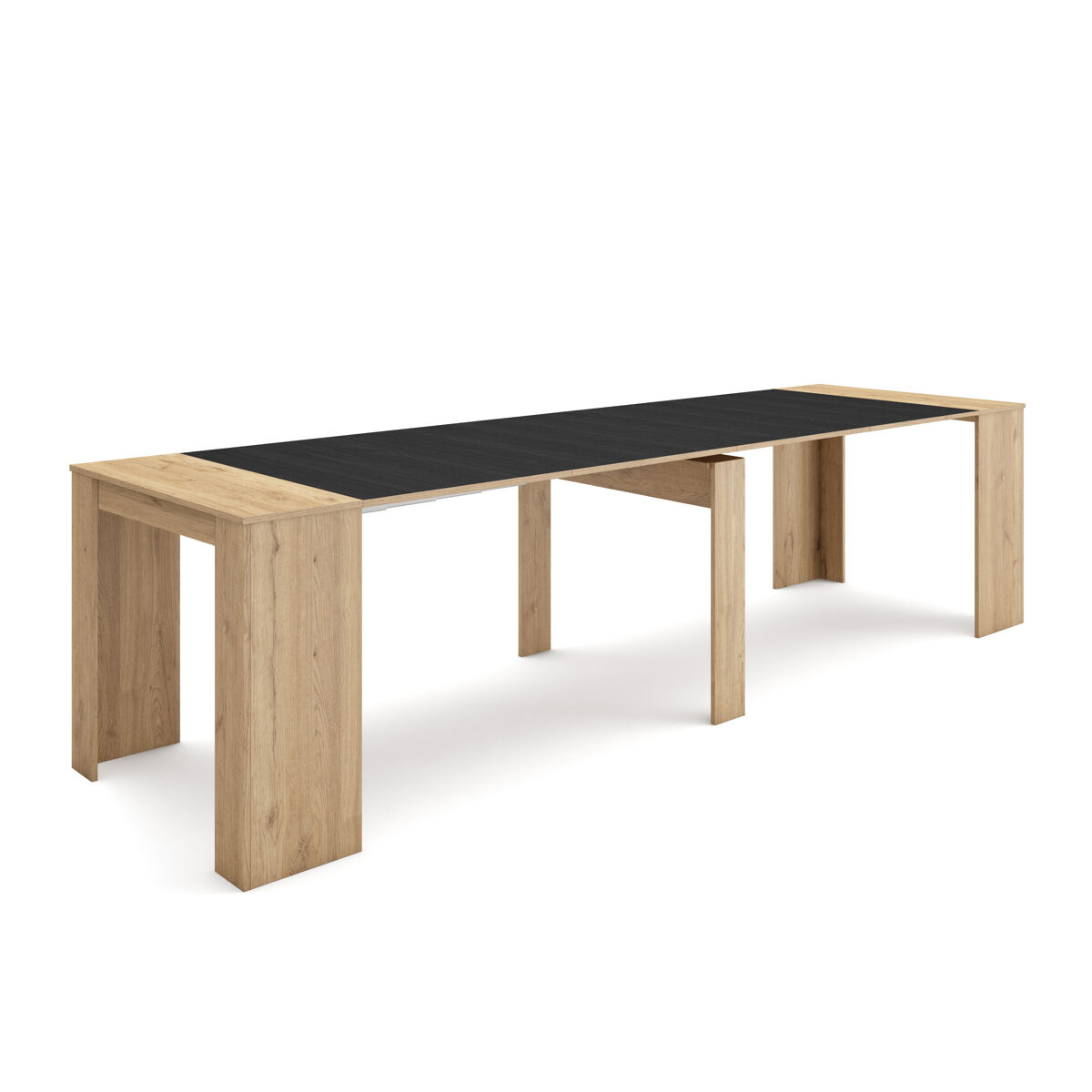 Mesa Consola extensible, Para 14 comensales