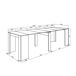 Mesa Consola extensible, Para 12 comensales Mesa Consola extensible, Para 12 comensales Negro/ Madera