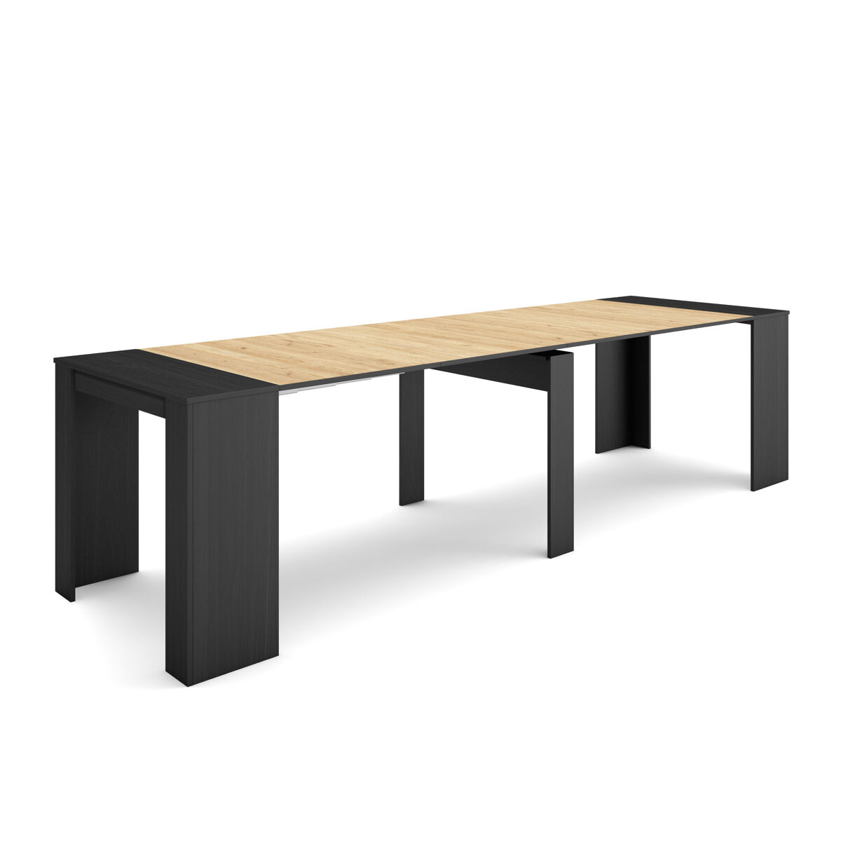 Mesa Consola extensible, Para 14 comensales