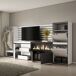 Aparador, Con almacenamiento, Chimenea eléctrica XXL 334 Aparador, Con almacenamiento, Chimenea eléctrica XXL 334 Blanco