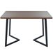 Conjunto de mesas y sillas de comedor 117x68 Conjunto de mesas y sillas de comedor 117x68 Beige