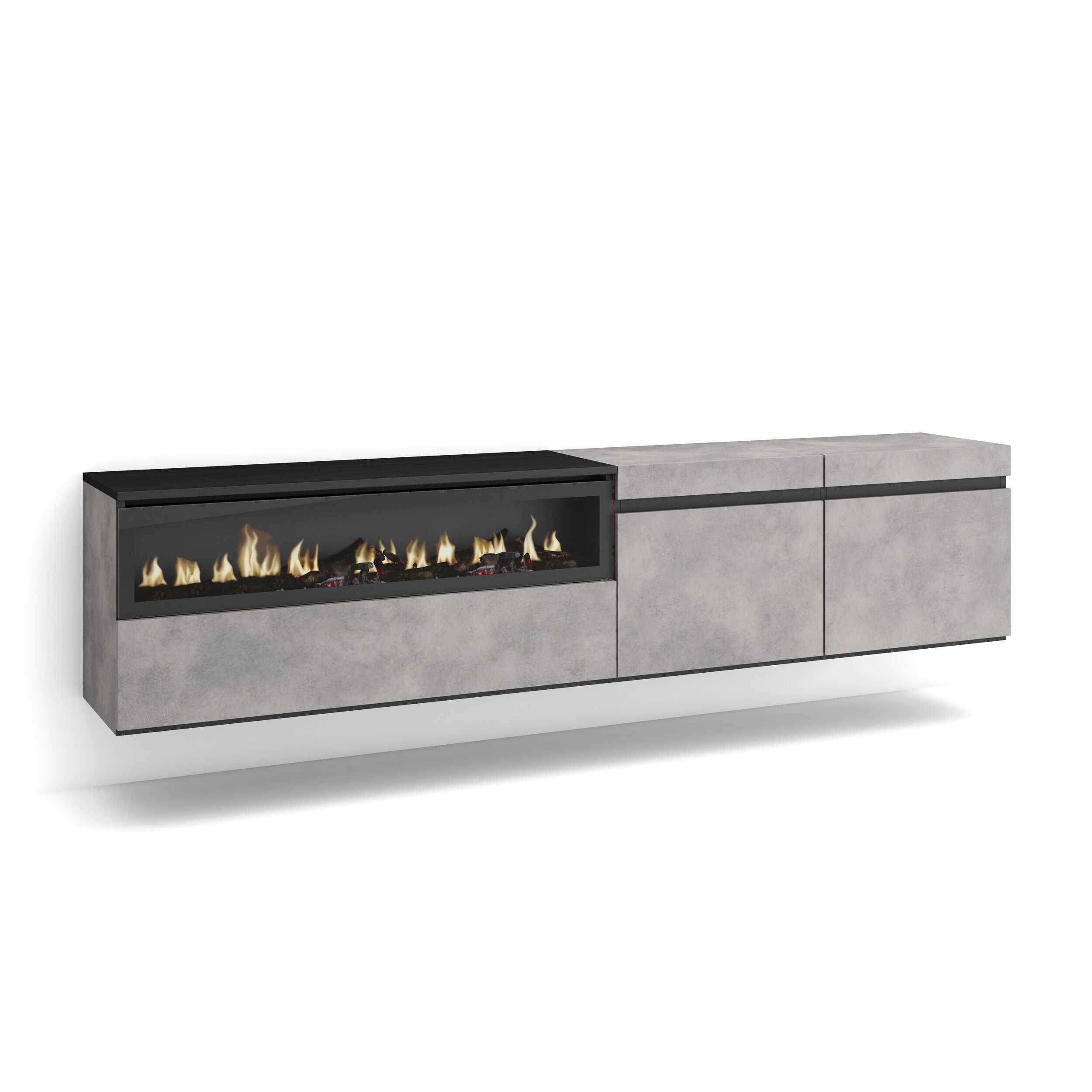 Mueble TV, Televisión, Muebles de salón, Para TV hasta 80" 200