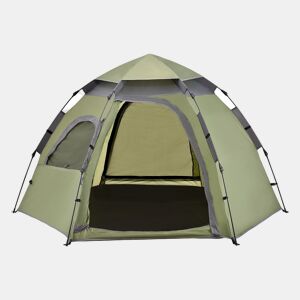 Tenda automática Nybro 240 x 205 x 140 cm verde escurocinzento escuro pro.tec.