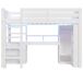 Cama alta para niños 204x100 Cama alta para niños 204x100 Blanco