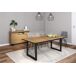Conjunto muebles salón, Mesa patas U 10 comensales Conjunto muebles salón, Mesa patas U 10 comensales Negro/ Madera