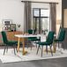 Conjunto de mesas y sillas de comedor Conjunto de mesas y sillas de comedor Blanco/ Verde