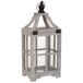 Farol de madera Farol de madera Blanco