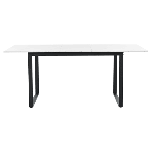 Conjunto de sala de jantar 140180x80cm - Mesa moderna com 4 cadeiras de veludo cinza