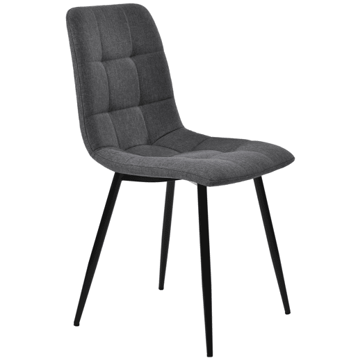 Conjunto de sala de jantar 120x70cm - Mesa de jantar moderna com 4 cadeiras - Cinza