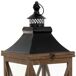 Farol de madera Farol de madera Marrón