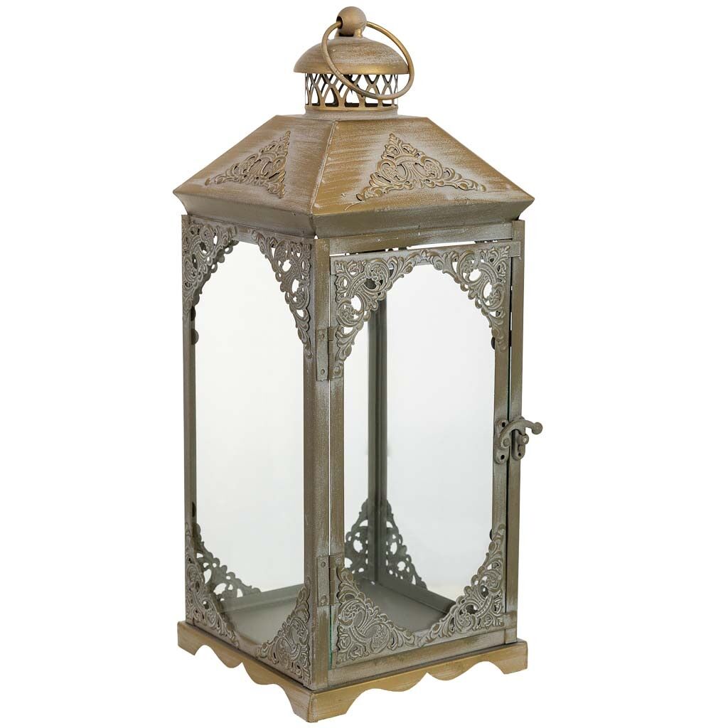 Farol de metal