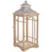 Farol de madera Farol de madera Beige
