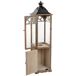 Farol de madera Farol de madera Marrón