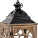 Farol de madera Farol de madera Marrón