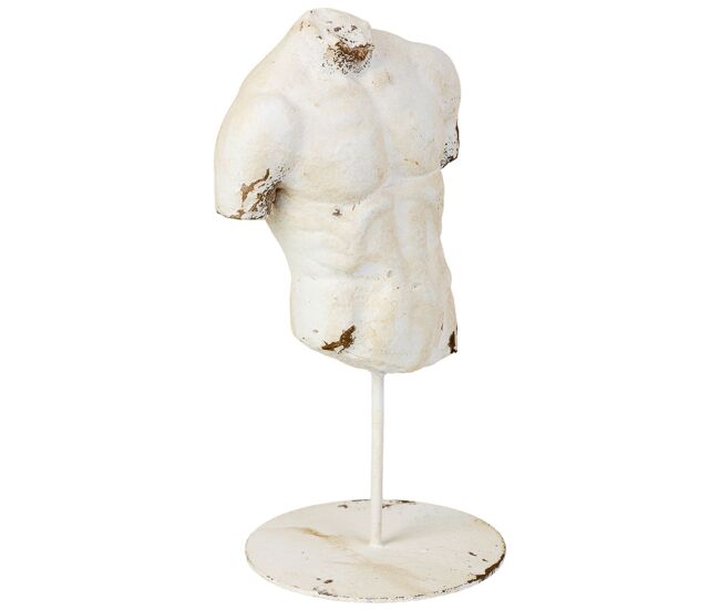 Figura decorativa busto 13x12x25.5h cm