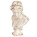 Figura decoración busto de magnesio Figura decoración busto de magnesio Blanco