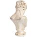 Figura decoración busto de magnesio Figura decoración busto de magnesio Blanco
