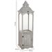Farol de madera Farol de madera Gris