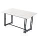 Conjunto de mesas y sillas de comedor Conjunto de mesas y sillas de comedor Blanco/ Gris